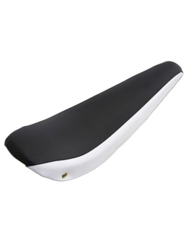 20 Banana Saddle Vinyl Black/White.